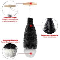 Cepillo De Limpieza Para Botellas De Vidrio Y Vino Con Mango De Madera De Abeto Herramienta De Limpieza Para Cocina Y Cristalería Soda Stream - details 4