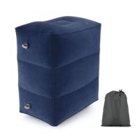 Almohada De Apoyo Para Pies Inflable Portátil Con Almacenamiento Tamaño Triple Para Viajes Al Aire Libre Con Soporte De Piernas - details 6