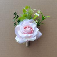 Corsage Rustico Para Novio Y Llavero De Boda Blanco Con Rosa Eucalipto Hiedra Orchidaya Berries Gypsophila Accesorios De Vestimenta Para Bodas Cumpleaños Y Decoración Personal - details 11