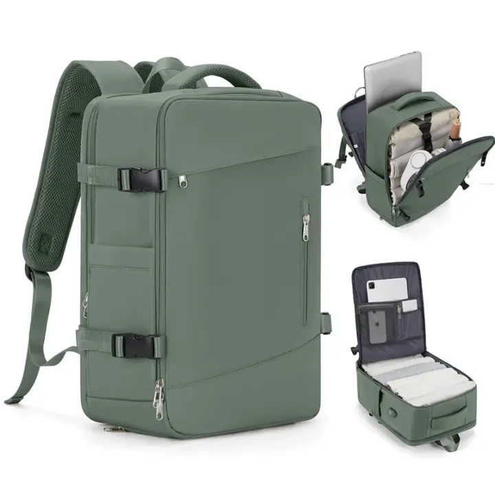 Mochila de Viaje de Gran Capacidad para Zapatos Compartimentor - 1