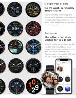 bluetooth pulsera GT45 reloj inteligente ritmo cardíaco llamada asistente de voz brújula inteligente reloj deportivo - details 6
