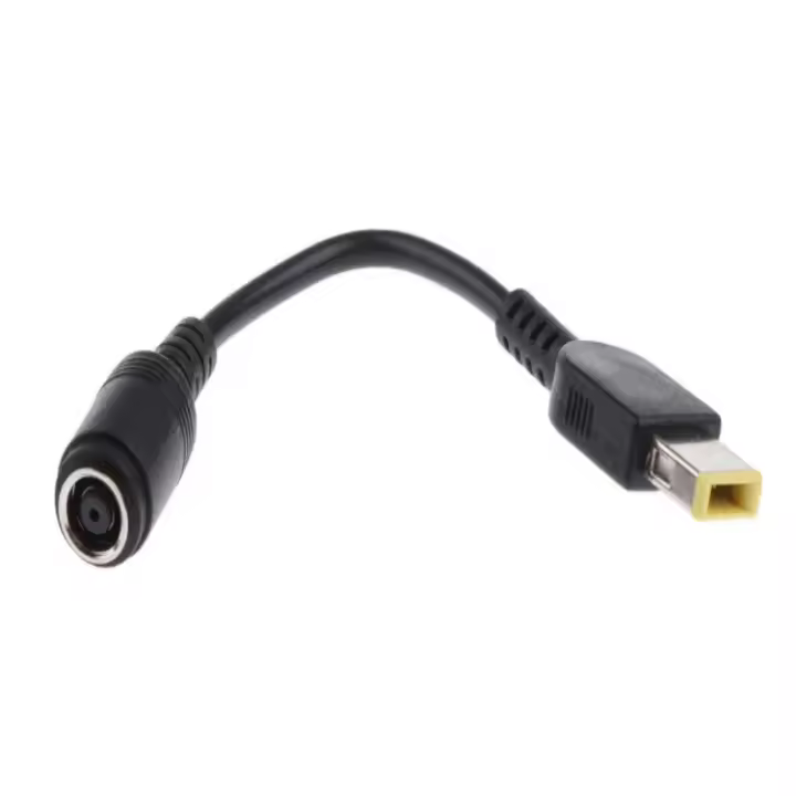 Cable USB Portátil Para Adaptador Cargador Convertidor De Poder Tamaño 7.4*5.0 5.5*2.5 DC Tips Para Laptop Lenovo 7450 5525 - 1