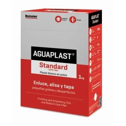 Plaste Aguaplast en Polvo Standard Cima Beissier para enlucir, alisar y tapar grietas - 1
