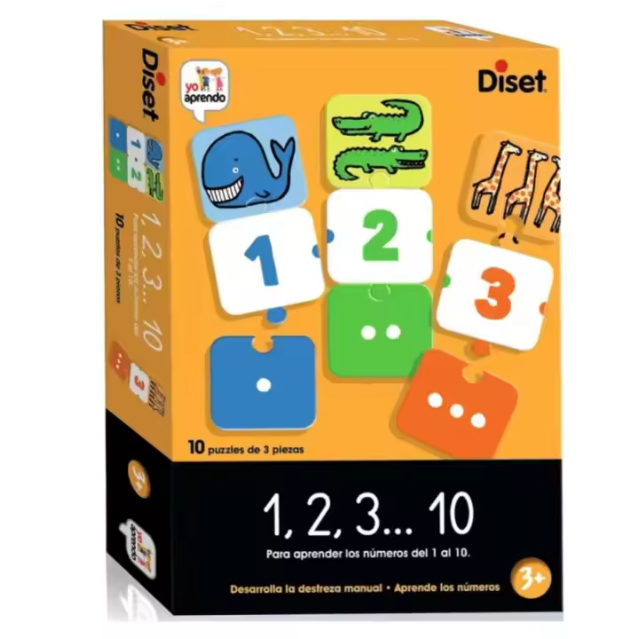 Juego infantil Educativo Aprende los Números - Jumbo Diset - 1
