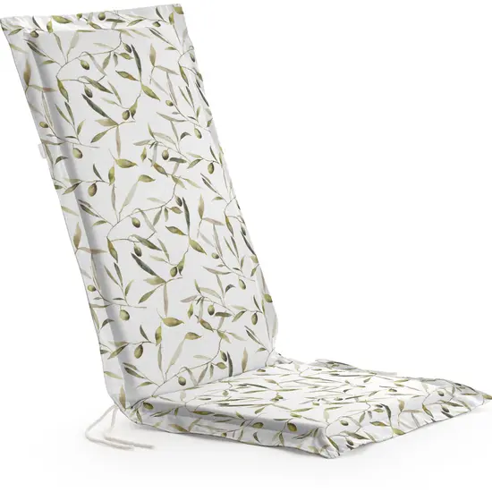 BL BELUM - Cojín  Silla de Jardín - Medidas Producto: Asiento sin volante: Grosor: 4 cm / Ancho: 41 cm / Largo: 37 m Respaldo sin volante: Grosor: 4 cm / Ancho: 53 cm / Largo: 64 cm - Modelo: Bocairent - 1