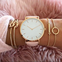 Reloj De Mujer De Lujo En Color Rosa Oro Con Dial De Concha Y Correa De Malla Reloj De Cuarzo Para Damas Moda Casual - details 20