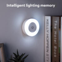 Lámpara Nocturna LED De Ahorro De Energía Con Sensor Táctil Recargable Por USB Y Magnético Para Pared Luz De Aisle Para Dormitorio Y Estudio - details 3