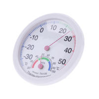 Mini Termómetro Higrómetro Analógico Para Interior Rango De Temperatura -35~55°C Medidor De Temperatura Y Humedad - details 4