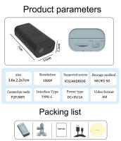 Cámara De Seguridad Inteligente Para El Hogar Mini WiFi Inalámbrica Impermeable Con Vigilancia Remota Y Detección De Humanos Modo Descanso Para Interior Y Exterior - details 11