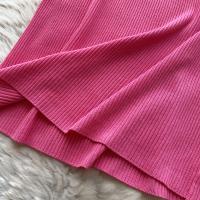 Vestido De Punto REALEFT Vintage De Verano Para Mujer Con Mangas Escaleras Estilo Casual Cuello Cuadrado Ajustado Hasta La Cintura - details 27