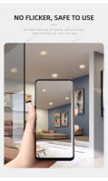 Lámpara De Tubo De Yeso Integrado GU10 LED Antirreflejo Sin Marco Para Iluminación De Techo Sala De Estar Dormitorio Pasillo - details 5