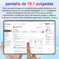 2025 Versión Global,Tablet Android 5G, 14 Núcleos,Nueva Red, 20000mAh,16GB + 1TB, 10,1 Pulgadas, Android 13,0, Wifi - details 2