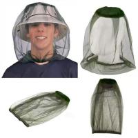 1Pc Gran Y Largo Tela De Malla Suave Duradera Protector Facial Contra Mosquitos Con Agujeros Finos Para Camping Gorra De Pesca - details 3