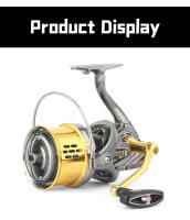 Carrete De Pesca DEUKIO Potente 20KG Para Agua Salada 8000 10000 12000 Long Shot Surfcasting Carrete De Spinning Para Oceano Río Y Lago - details 17