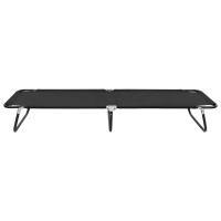 vidaXL Tumbona plegable acero Azul, Negro, Rojo Sillas de Exterior Ideal para jardín, playa, piscina, terraza Tumbona Piscina Tumbonas Playa Tumbonas Jardín Exterior - details 3
