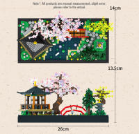 Construcción DIY De Bloques De Jardín Zen Para Adultos Y Niños Colección De Arquitectura 2280PCS Juguetes Educativos Para El Desarrollo De La Inteligencia Espacial - details 8