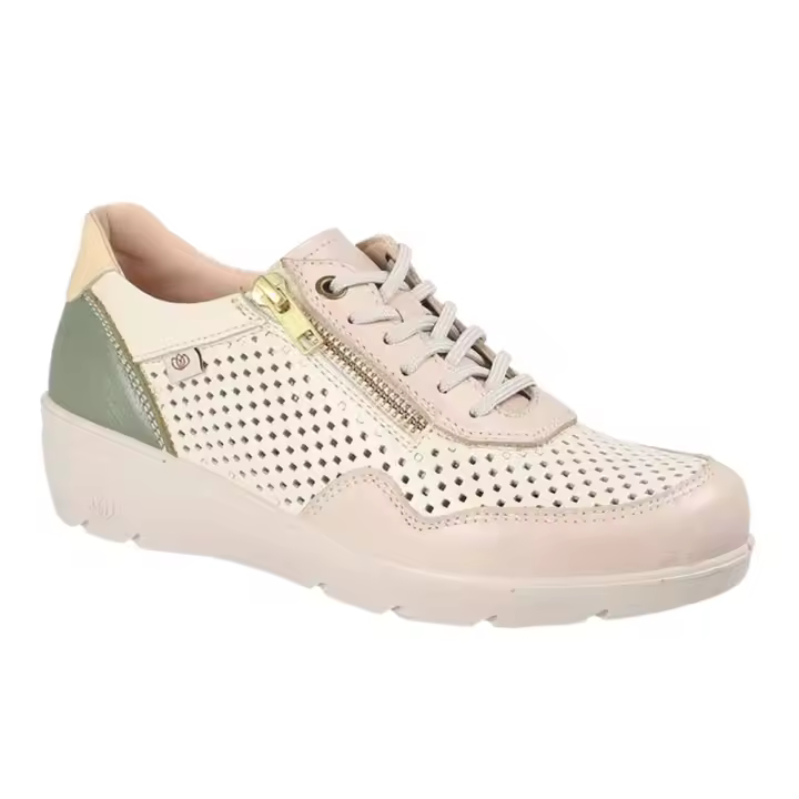Shoes Sneakers Mujer marca Laura Azaña modelo La26823Bi para mujer en color vainilla - 1