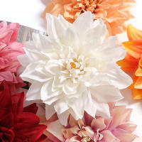 2/5Pcs Grandes Flores Artificiales De 14cm Para Decoración De Fiesta Hogar Habitación Boda Jardín Accesorio Para Novia Regalo - details 4