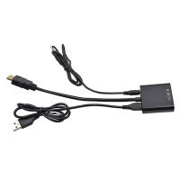 Cable Adaptador HD 1080P HDMI a VGA De Alta Velocidad Para Tablet Laptop PC TV Convertidor a Macho a Femenino Video - details 9