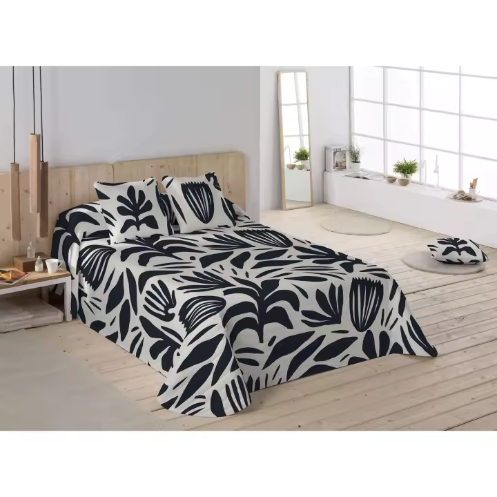 COLCHA BOUTI 100% ALGODÓN KILE ICEHOME FABRICADO EN ESPAÑA - 1