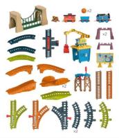 Thomas Friends Un Puente a Sodor ,Juego de tren y vías Adventures with Thomas & Brake Car Bruno Mattel HTG38 - details 2