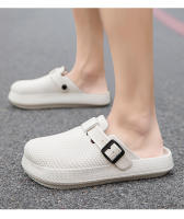 Zapatillas De Playa Para Parejas Baotou Verano Mocasines Casuales Hombre Y Mujer Con Suela Suave Y Comodidad Zapatos De Caminar EVA Moda - details 10