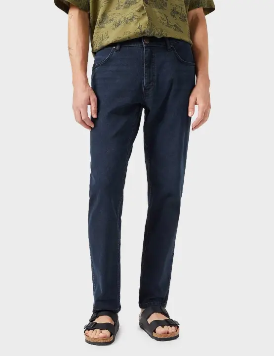 Wrangler River true tapared pantalón azul oscuro para hombre - 1