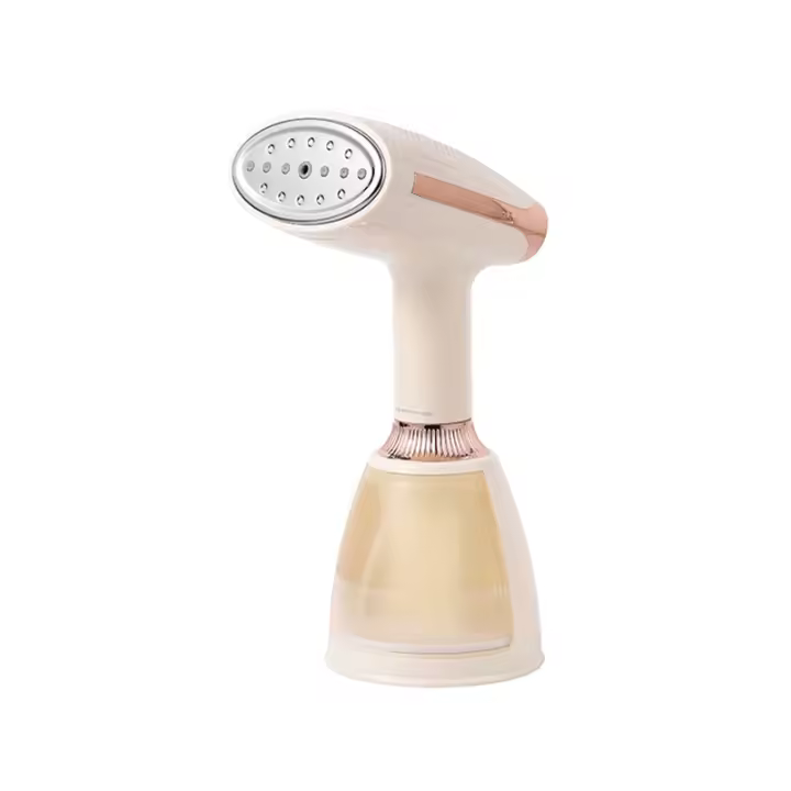Alceño Portátil De 1500W Para Tejer Ropa Máquina De Vapor Para Prendas Capacidad De 280ml Calefacción Rápida Color Oro Blanco Azul - 1