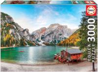 Educa  Lago Braies en Otoño. Puzzle de 3000 Piezas,. Medidas: 120 x 85 cm.+14 años Educa 19281 - details 0