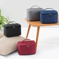 Bolso De Maquillaje Portátil Para Mujer Capacidad Alta Impermeable Caja De Almacenamiento De Artículos De Higiene Personales - details 3