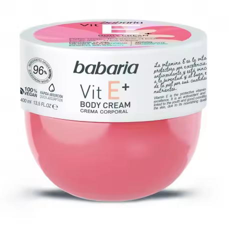 BABARIA BODY CREAM VITAMINA E 400 ML - 1