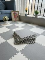 Tapete Educativo Para Bebés 1-24Pcs Alfombra De Juego Para Niños Espesor 30x30x1cm Material Sisal Diseño Plain Square - details 4