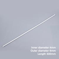 Tubo De Plástico PVC Blanco Redondo Hueco Para Acuario 50cm OD 6-14mm Tubo De Agua Para Alimentación De Agua Interior Resistencia a La Temperatura De -45℃ - details 0