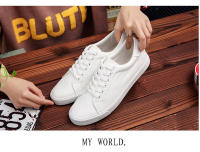 Zapatos De Moda Para Hombre Planos Primavera Verano Casual Comodidad Transpirable Ligero Suela De Goma Estilo Calle Blanco - details 2