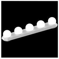 Luz De Espejo De Maquillaje Hollywood Estilo Con 5 Bombillas LED Dimmer USB Para Uso Doméstico En Baño Y Mesa De Vestíbulo - details 7