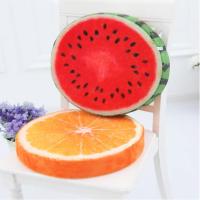 Cojines Redondos Para Sillas Cómodos Almohadillas De Asiento Estilo Moderno Con Patrón De Jardín De Frutas Divertidas Para Comedor Al Aire Libre - details 23