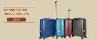 Maleta Grande Kappa-Grace – ABS Ecológico 70% Reciclado, 4 Ruedas Dobles Silenciosas, Cerradura de Combinación, Carro Telescópico de Aluminio, Expandible (25% más capacidad) – Ideal para Viajes Largos Burgundy - details 0