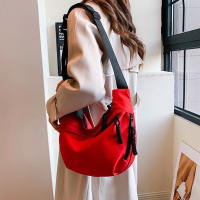 Bolso Transversal De Oxford Popular 2025 Para Mujer Y Hombre Color Sólido Con Cierre De Cremallera Bolso De Hombro Casual Para Estudiantes Y Commutadores - details 6