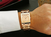 Reloj De Hombre WWOOR Oro Cuadrado Marca Top Lujo Reloj De Pulsera Acero Inoxidable Impermeable Movimiento De Cuarzo Romano - details 19