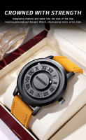 Reloj De Cuarzo Para Hombre BINBOND Lujo Superior Resistente Al Agua Con Correa De Cuero Alta Calidad Reloj De Pulsera Creativo Para Negocios Y Casual - details 9