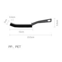 Cepillo De Limpieza Para Azulejos Y Grout Con Mango Largo Duradero Para Eliminar Polvo De Puertas Ventanas Y Pisos Del Baño Material De Nylon - details 4