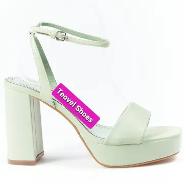 Sandalias Color Verde Verde Agua Sandalias Refresh Planas - Main Image