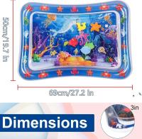 Alfombra Sensorial De Agua Para Mascotas Gatos Y Perros Almohadilla Refrescante Interactiva Juguete De Actividad Para El Verano Interior - details 1