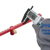 Regla De Dibujo Ajustable En Metralla E Inch Compass Scribe Center Finder Calibrado Para Carpintería Herramienta De Marca De Circulo Fijo - details 16