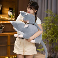 Peluche De Rata De Tela Suave Realista Gris Juguete De Almohada De Ratón Divertido Regalo De Cumpleaños Y Navidad Para Todas Las Edades - details 8