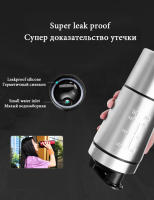 Nueva Botella Deportiva De Acero Inoxidable Con Mezclador De Vaciado Doble Capa Desmontable Para Proteína De Leche Y Agua Para Exteriores - details 10