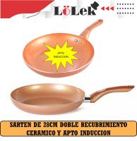 Sartén Lolek de Aluminio Forjado Antiadherente - 28cm - details 2