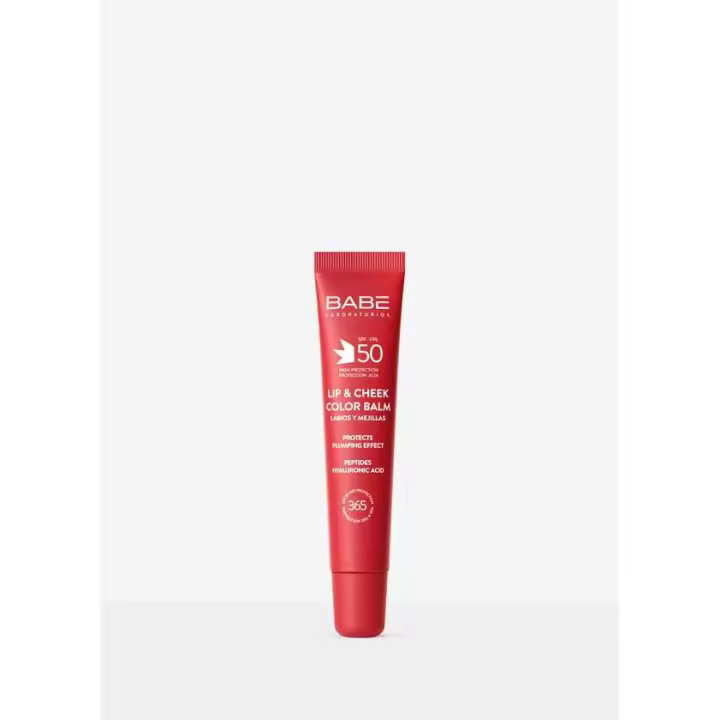 Babe color balm color rojo, 20ml, SPF50 - 1