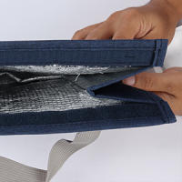 Bolsa Nevera, Bolsa Termica Porta Alimentos Impermeable, Bolsas de Almuerzo Reutilizables, Bolsa Térmica Comida Pequeña, Bolsa con Aislamiento Térmico para Mujeres, Hombres, Niños, Oficina, Viaje - details 1