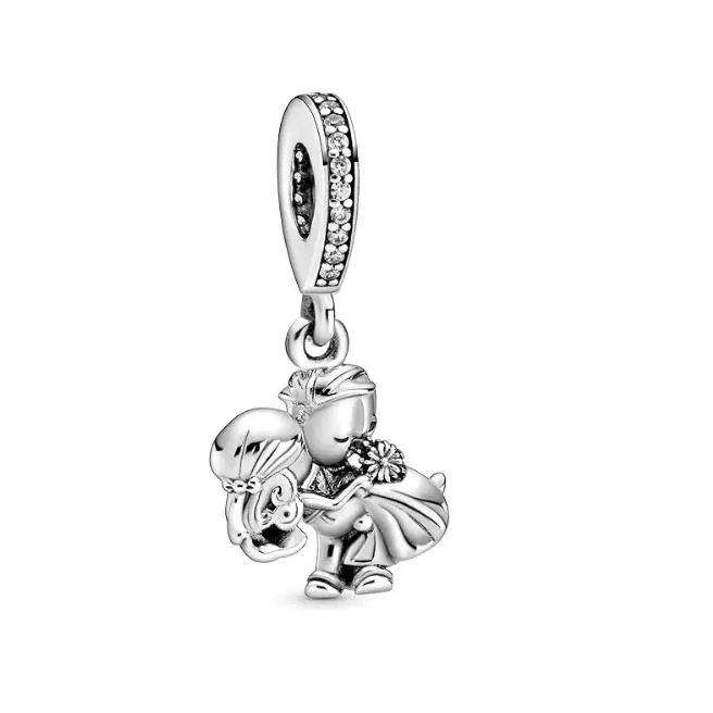 PANDORA Dijes con diseño de matrimonio - 1